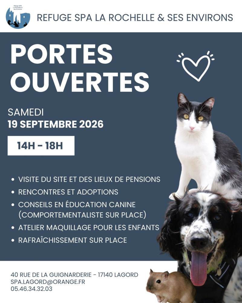 Portes Ouvertes - 19 septembre 2026